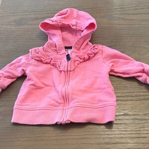 Carter's Pink Ruffle Hoodie for Kids